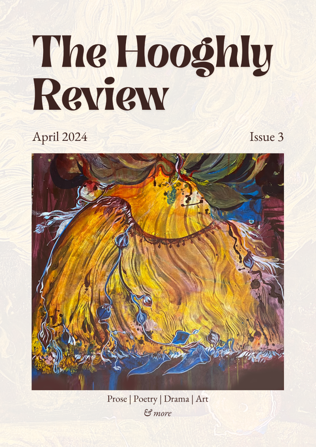 Artwork in The Hooghly Review Issue 3